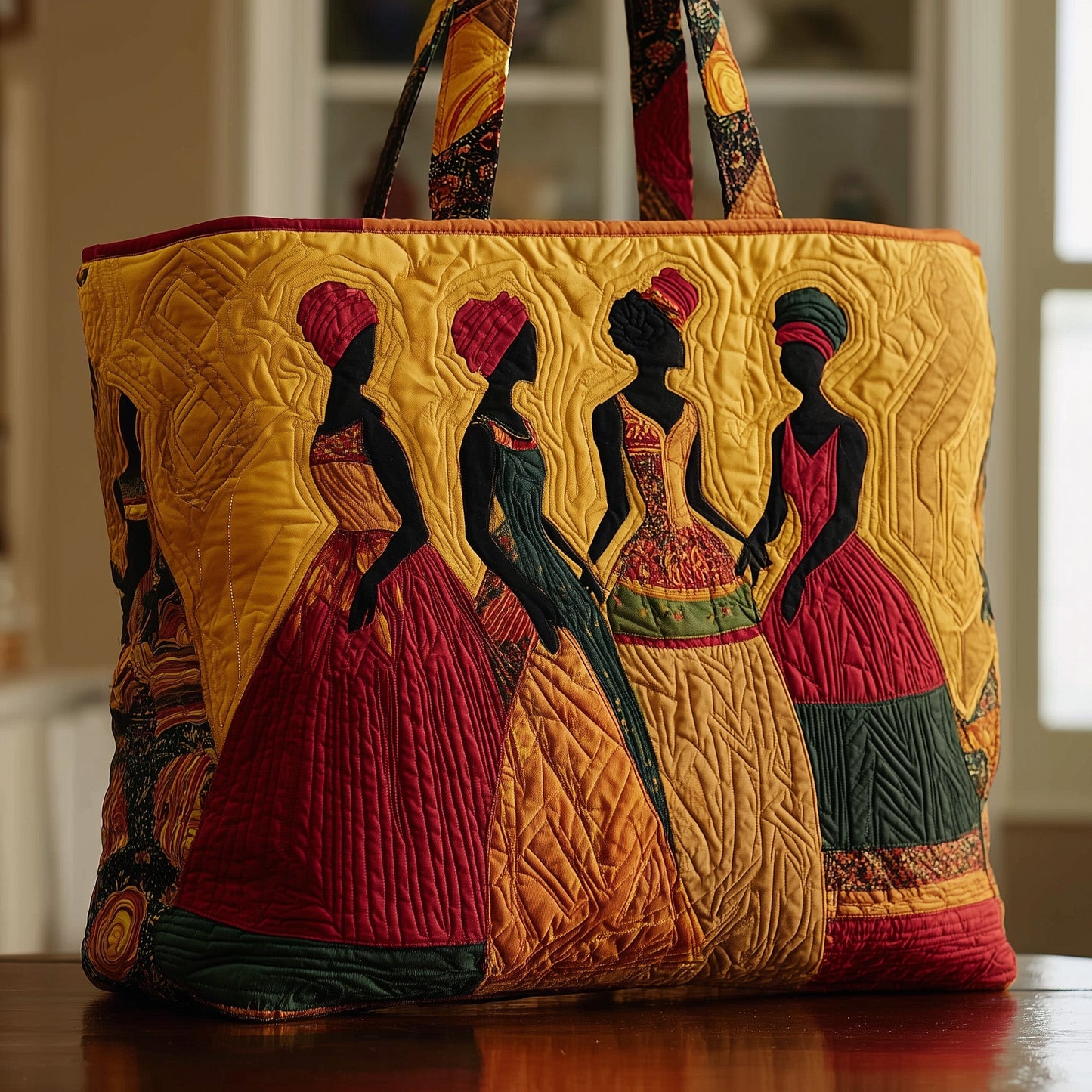 Soulbound Roots Quilted Tote Bag GFTOTL4316