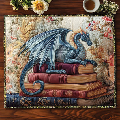 Book Dragon Quilted Placemat GFTOTL4358