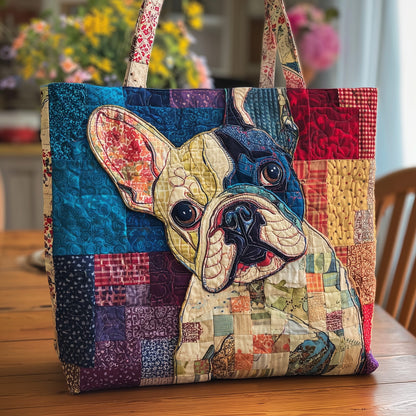 French Bulldog Quilted Tote Bag GFTOTL4377