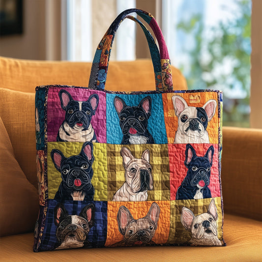 French Bulldog Quilted Tote Bag GFTOTL4419