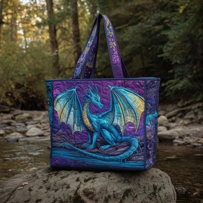 Celestial Ember Quilted Tote Bag GFTOTL4421