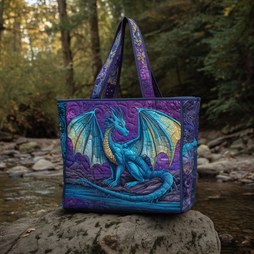 Celestial Ember Quilted Tote Bag GFTOTL4421