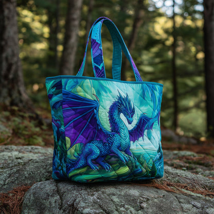 Celestial Ember Quilted Tote Bag GFTOTL4424