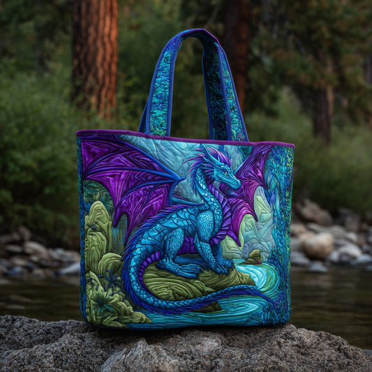 Celestial Ember Quilted Tote Bag GFTOTL4426