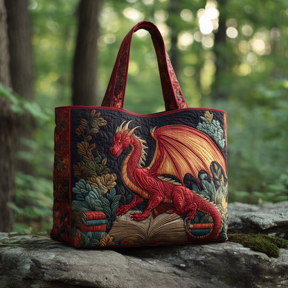 Twilight Guardian Quilted Tote Bag GFTOTL4431