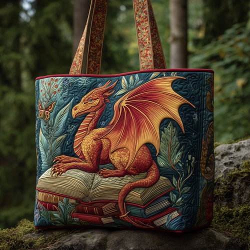Twilight Guardian Quilted Tote Bag GFTOTL4435