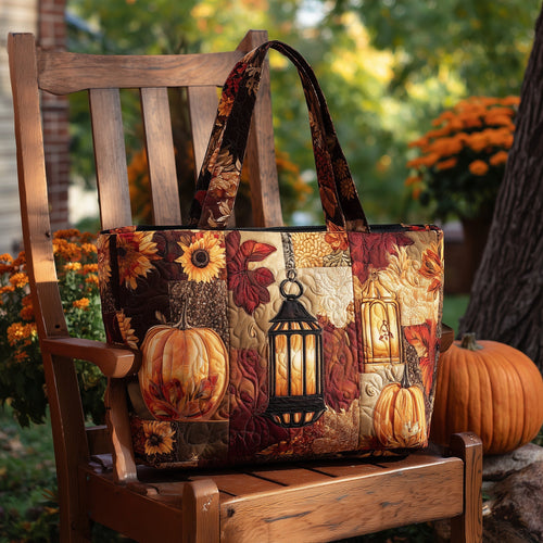 Cozy Lantern Quilted Tote Bag GFTOTL4442