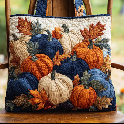 Pumpkin Season Quilted Tote Bag GFTOTL4446