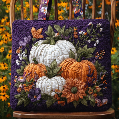 Pumpkin Season Quilted Tote Bag GFTOTL4450