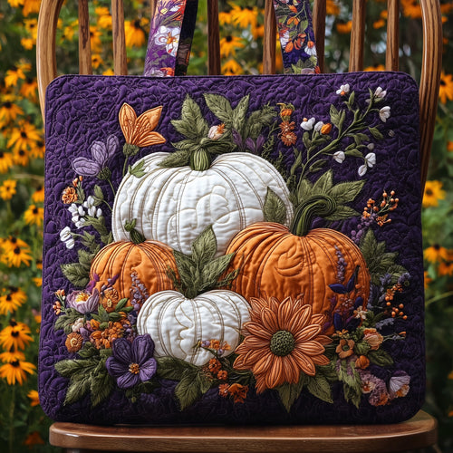 Pumpkin Season Quilted Tote Bag GFTOTL4450