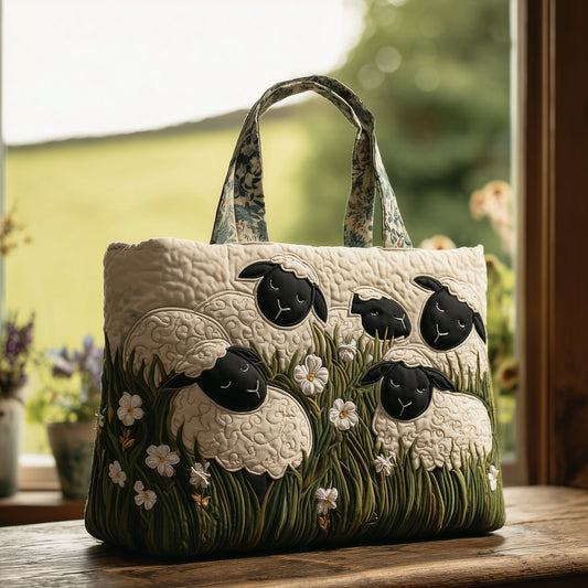 Whispers of Wool Quilted Tote Bag GFTOTL4456