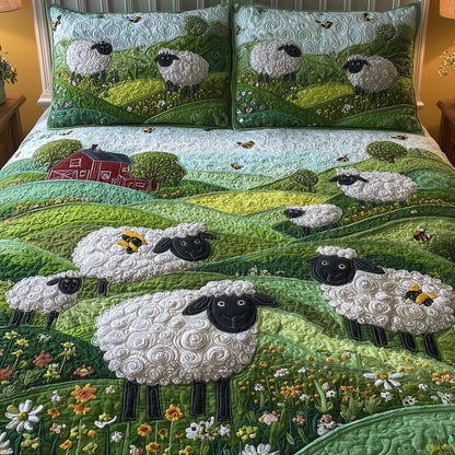 Sheep Mountain 3-Piece Quilted Bedding Set GFTOTL4468