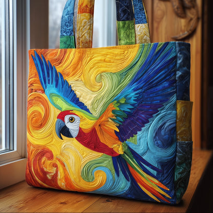 Tropic Whispers Quilted Tote Bag GFTOTL4483