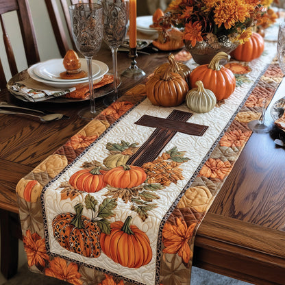 Fall For Jesus Quilted Table Runner GFTOTL4539