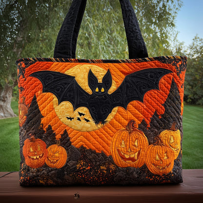 Rule the Moon Night Quilted Tote Bag GFTOTL4593