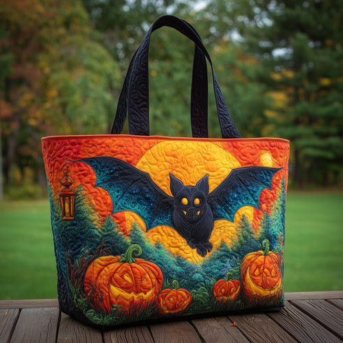 Rule the Moon Night Quilted Tote Bag GFTOTL4595