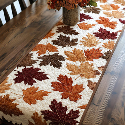 Maple Leaf Quilted Table Runner GFTOTL4614
