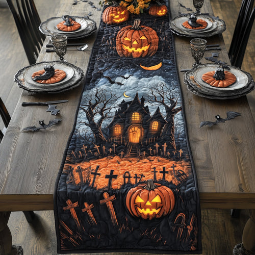 Hexed Homestead Quilted Table Runner GFTOTL4644
