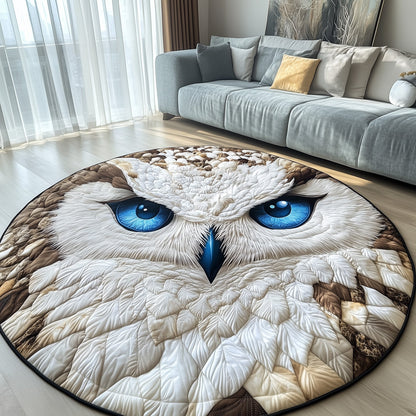 Mystic Night Owl Quilted Round Mat GFTOTL4659
