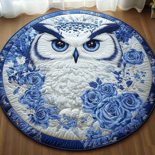 Mystic Night Owl Quilted Round Mat GFTOTL4660