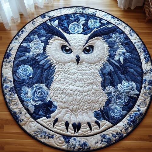 Mystic Night Owl Quilted Round Mat GFTOTL4662