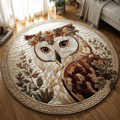 Celtic Owl Quilted Round Mat GFTOTL4668