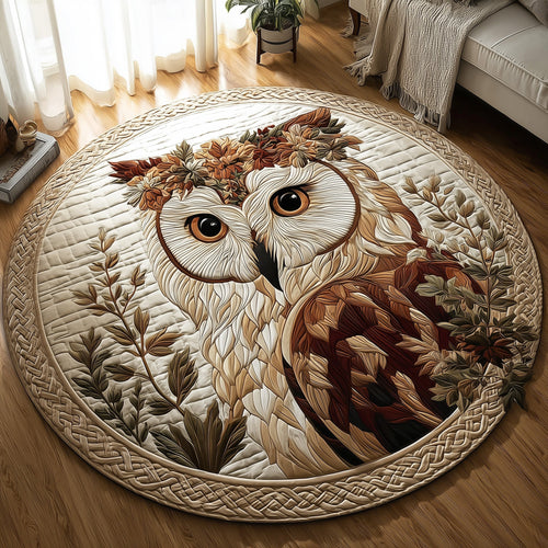 Celtic Owl Quilted Round Mat GFTOTL4668