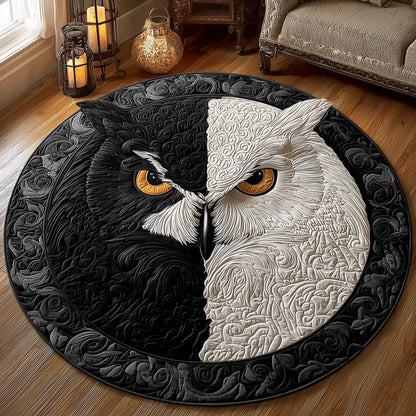 Guardian Owl Quilted Round Mat GFTOTL4670