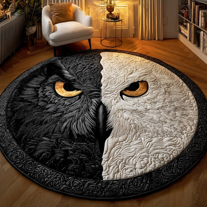 Guardian Owl Quilted Round Mat GFTOTL4672