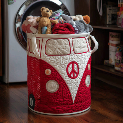 Hippie Van Quilted Laundry Basket GFTOTL4699