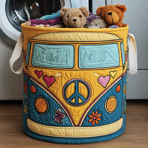 Hippie Van Quilted Laundry Basket GFTOTL4700