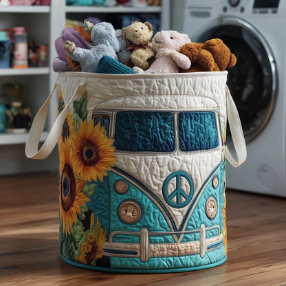 Hippie Van Quilted Laundry Basket GFTOTL4704