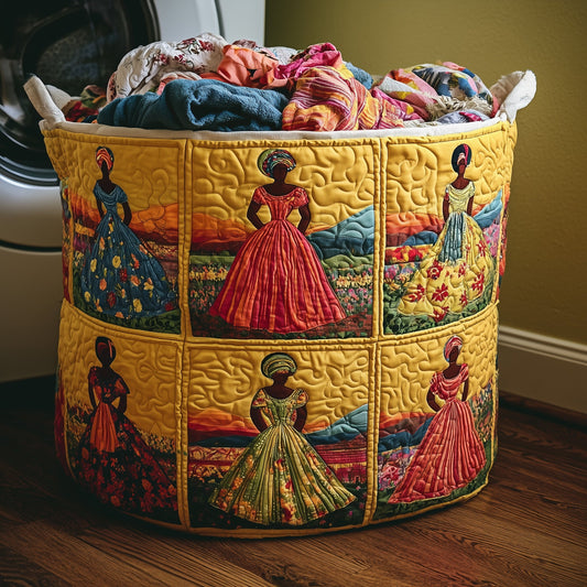 Soulbound Roots Quilted Laundry Basket GFTOTL4712