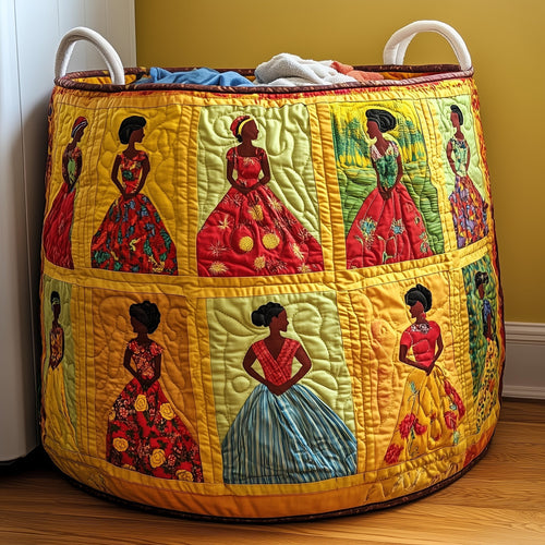 Soulbound Roots Quilted Laundry Basket GFTOTL4713