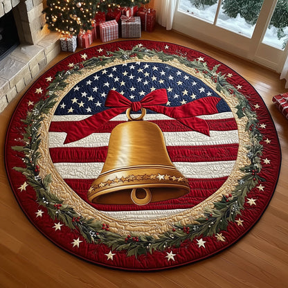 Festive Bell Quilted Round Mat GFTOTL4718
