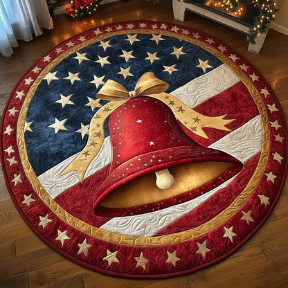 Festive Bell Quilted Round Mat GFTOTL4720