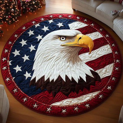 American Eagle Quilted Round Mat GFTOTL4724