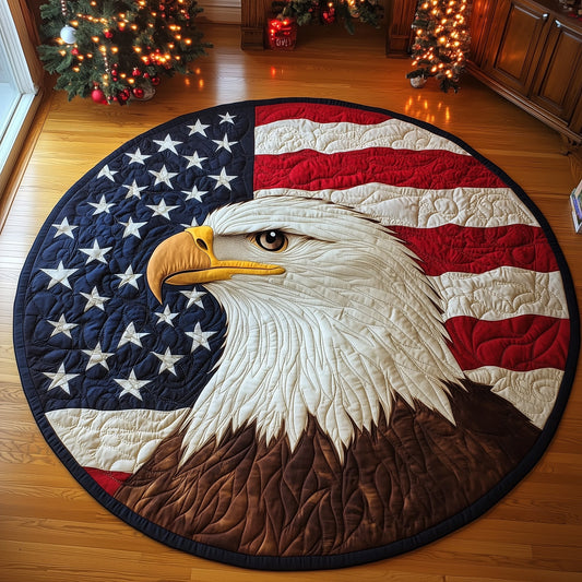 American Eagle Quilted Round Mat GFTOTL4725