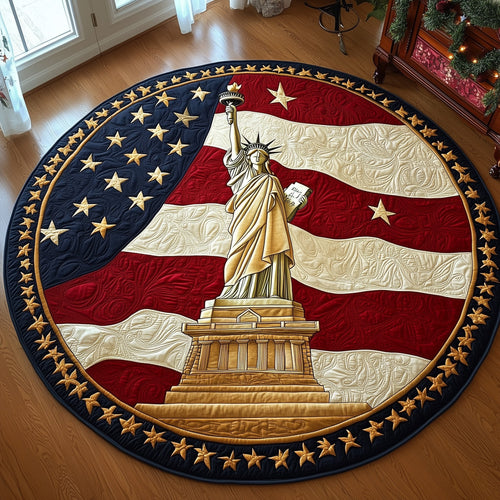 American Proud Quilted Round Mat GFTOTL4728