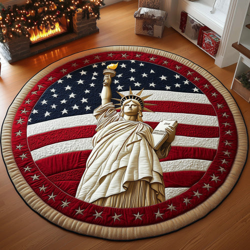 American Proud Quilted Round Mat GFTOTL4729