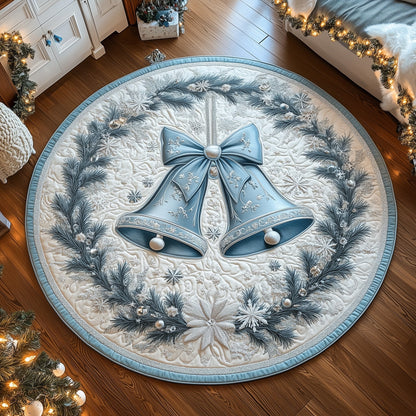 Bell in Blue Quilted Round Mat GFTOTL4733