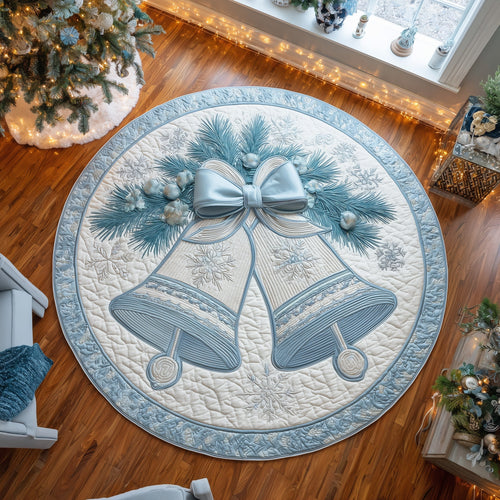 Bell in Blue Quilted Round Mat GFTOTL4734
