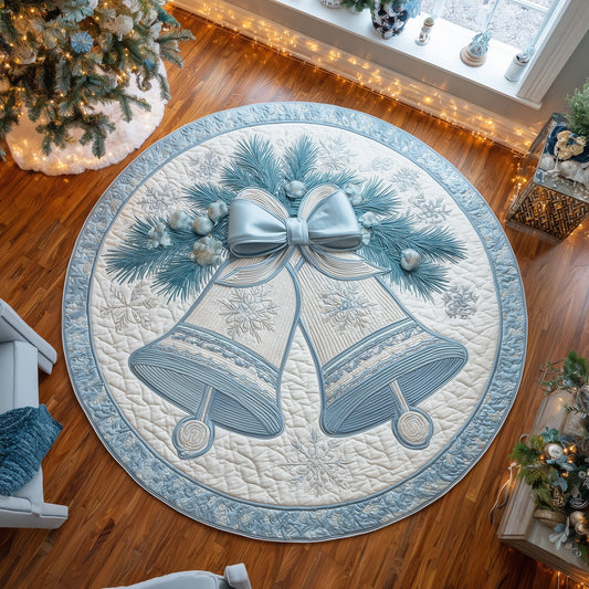 Bell in Blue Quilted Round Mat GFTOTL4734