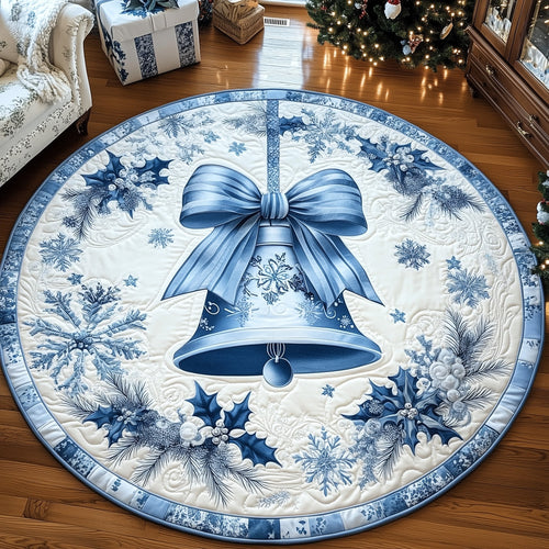 Bell in Blue Quilted Round Mat GFTOTL4735