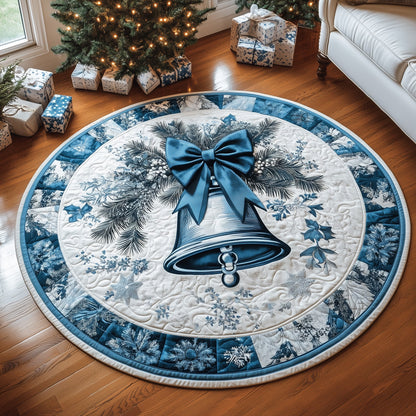 Bell in Blue Quilted Round Mat GFTOTL4736