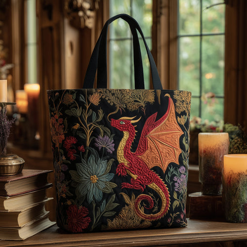 Magical Forestcore Quilted Tote Bag GFTOTL4739