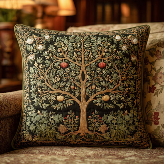 Renaissance Tree of Life Quilted Pillow Case GFTOTL4745