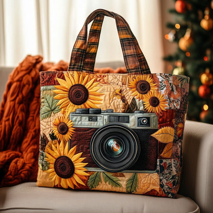 Elegant View of Life Quilted Tote Bag GFTOTL4777