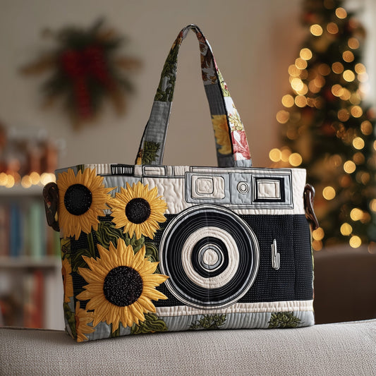 Elegant View of Life Quilted Tote Bag GFTOTL4778