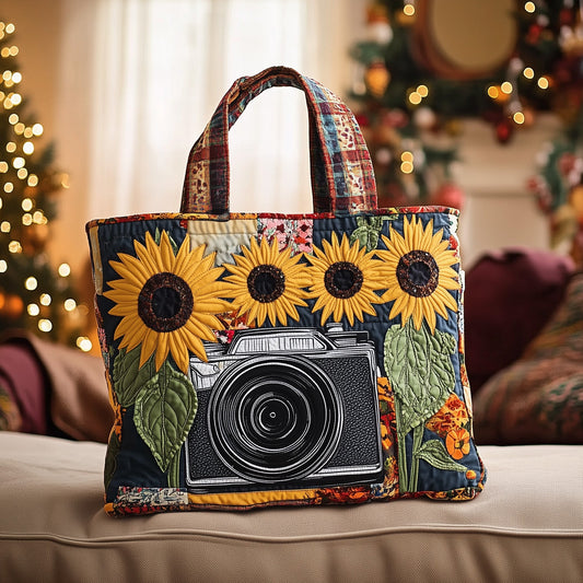 Elegant View of Life Quilted Tote Bag GFTOTL4780